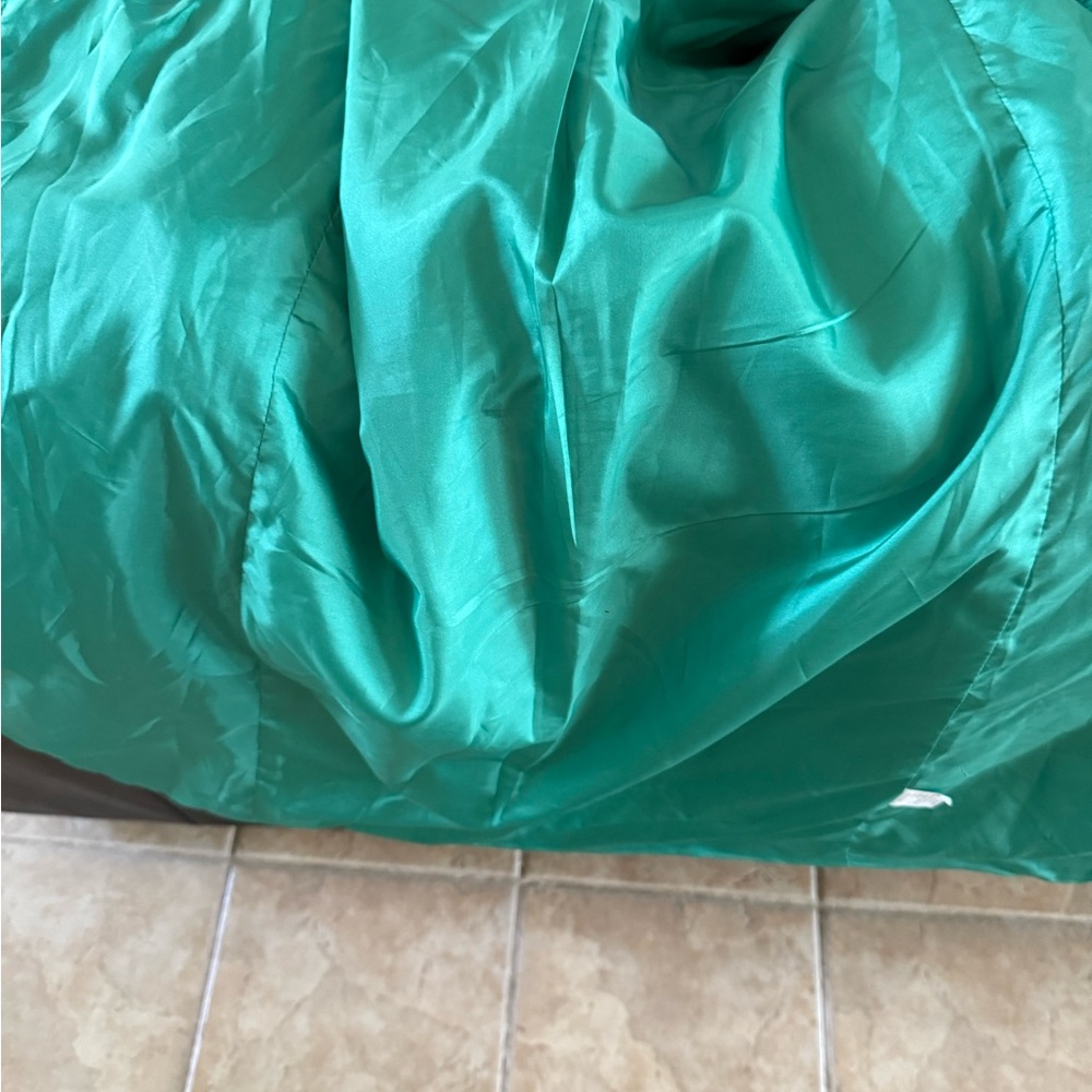 Beautiful Vintage Boucle Knit COAT SZ M Fabulous Buttons Kelly Green Gorgeous! - Picture 13 of 15